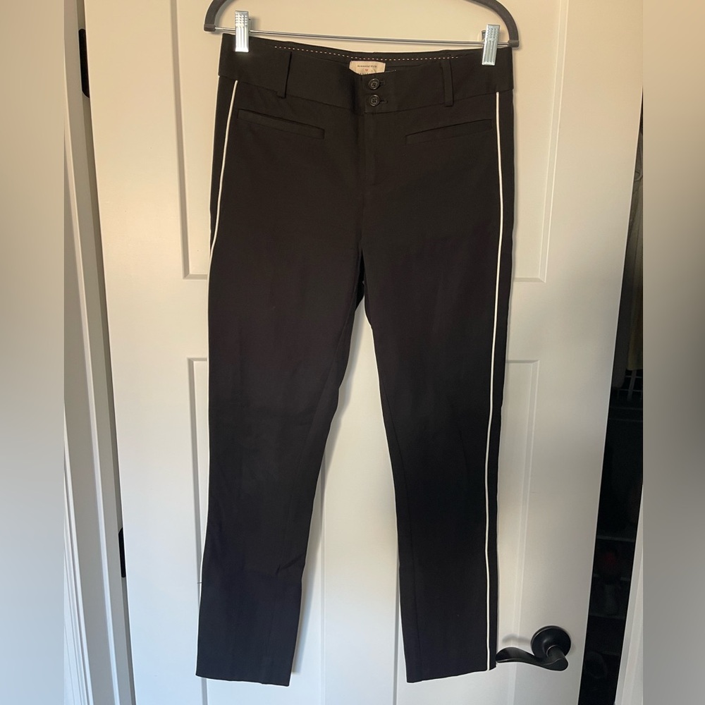 Anthropologie Pants with White Trim